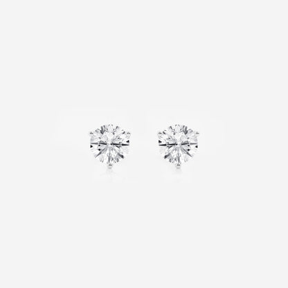 Amelia - Radiant Three-Prong Style Earrings