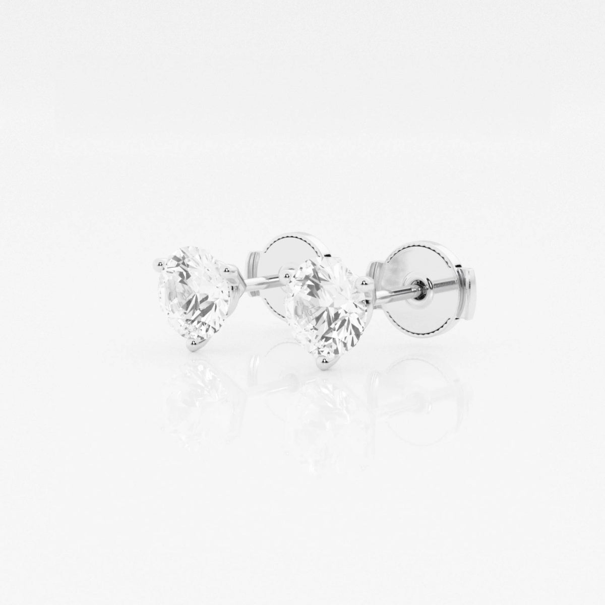 Amelia - Radiant Three-Prong Style Earrings