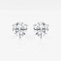 Amelia - Radiant Three-Prong Style Earrings