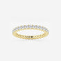 Amelia - Shared Prong Eternity Wedding Ring