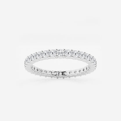 Amelia - Shared Prong Eternity Wedding Ring