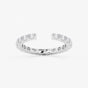 Alani - Elegant East-West Design Wedding Ring