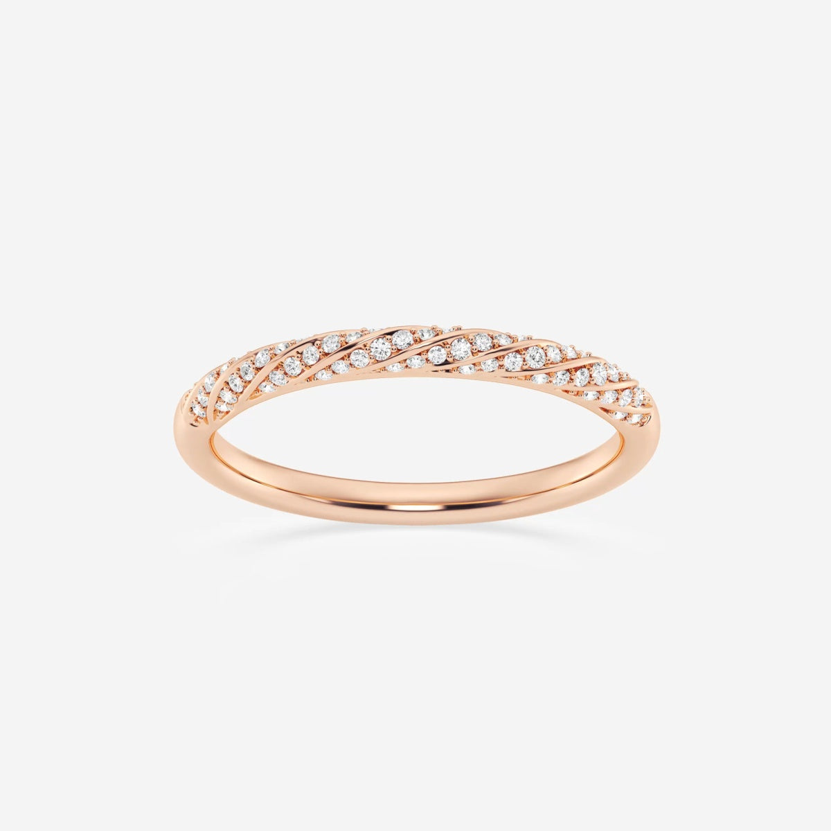 Arabelle - Modern Twist Design Wedding Ring