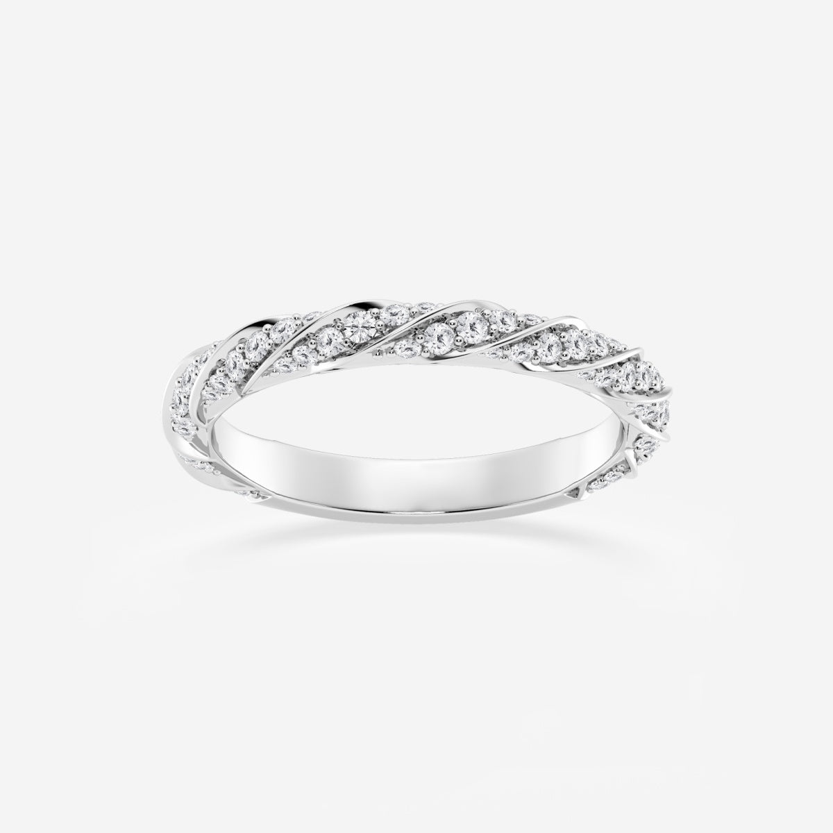 Arabelle - Modern Twist Design Wedding Ring