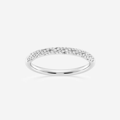 Arabelle - Modern Twist Design Wedding Ring