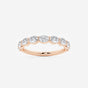 Arden - Sleek East-West Design Wedding Ring