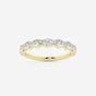 Arden - Sleek East-West Design Wedding Ring