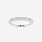 Arden - Sleek East-West Design Wedding Ring