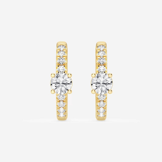 Aria - Delicate Marquise Details Earrings