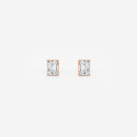 Aria - Elegant Solitaire Style Earrings