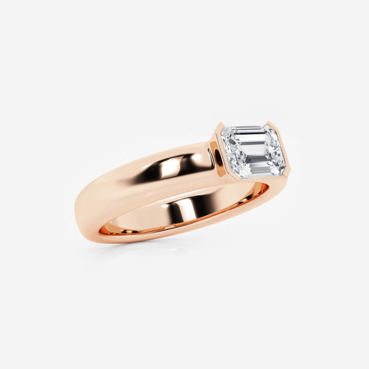 Aurora - Modern Heart Design Rings