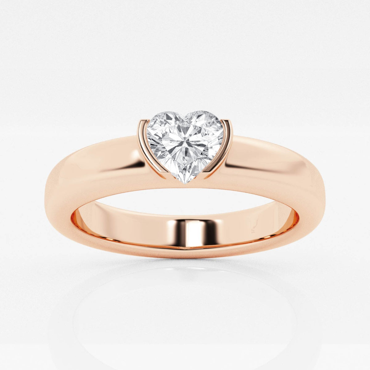 Aurora - Modern Heart Design Rings