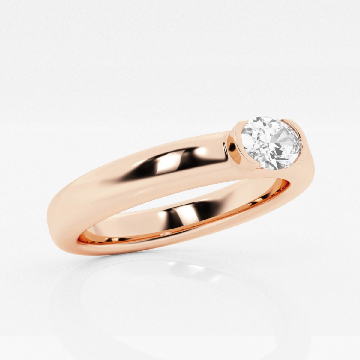 Aurora - Modern Heart Design Rings