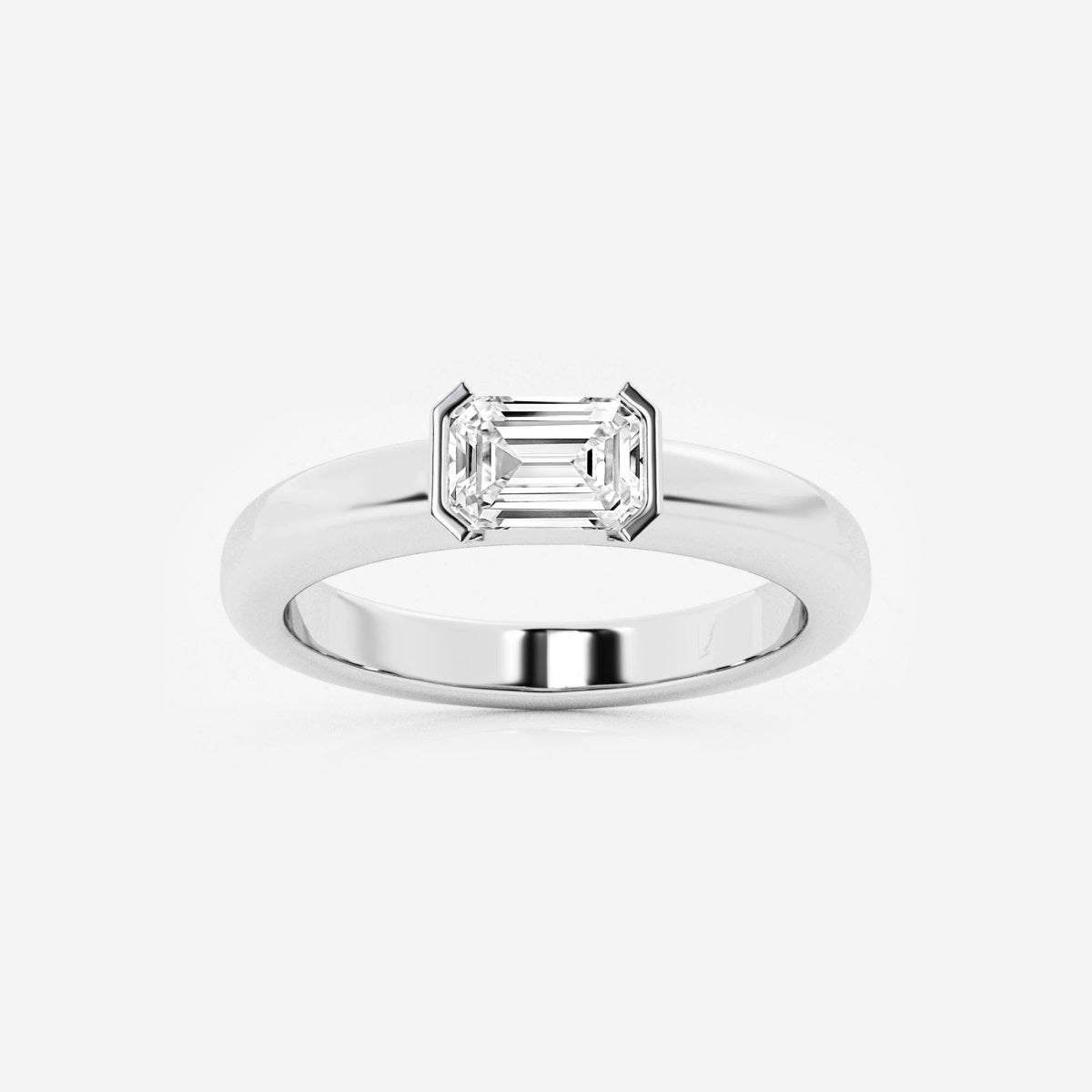 Aurora - Modern Heart Design Rings