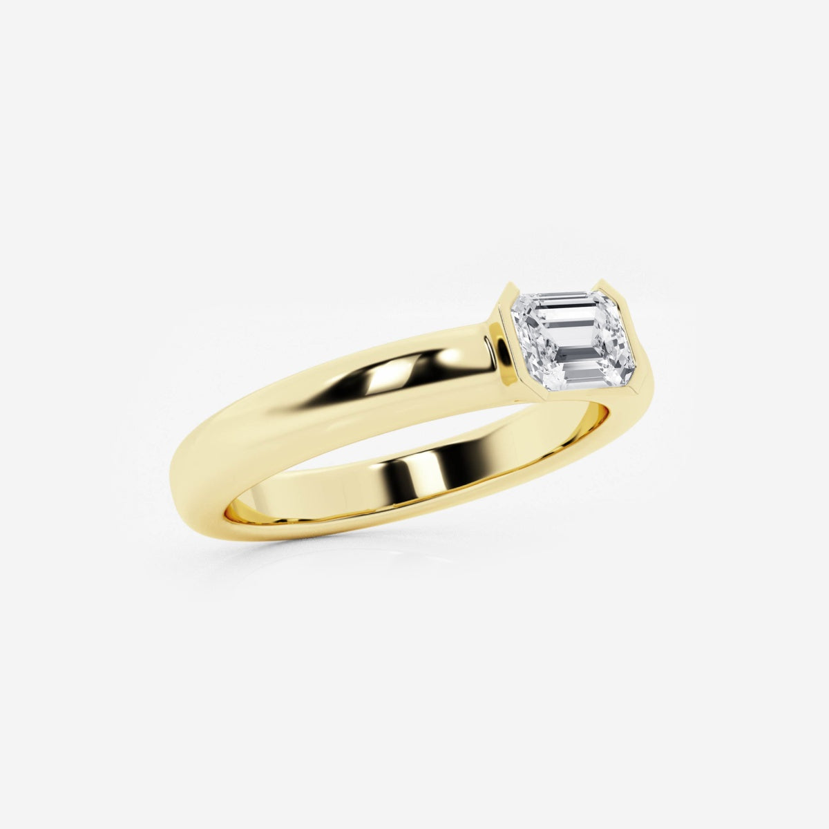 Aurora - Modern Heart Design Rings