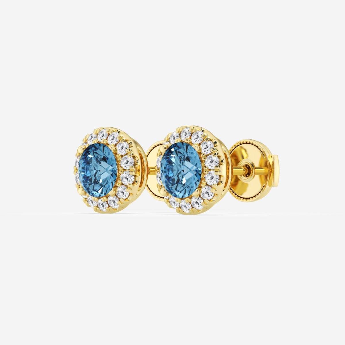 Aurora - Vibrant Blue Brilliance Earrings