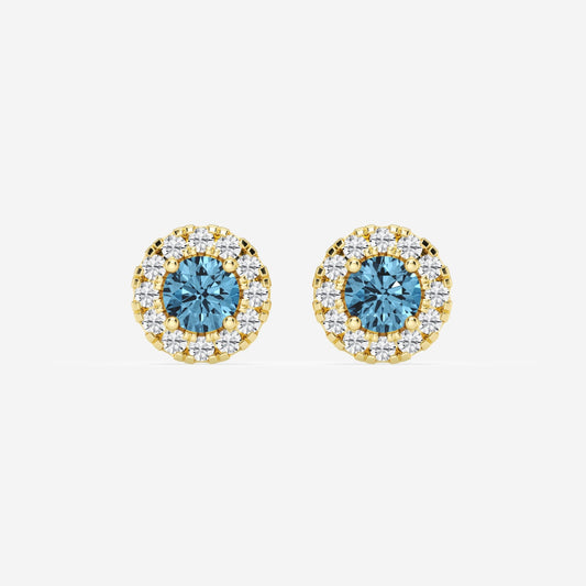 Aurora - Vibrant Blue Brilliance Earrings