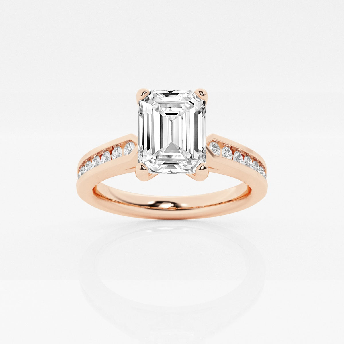 Avery - Channel Set Elegance Engagement Ring