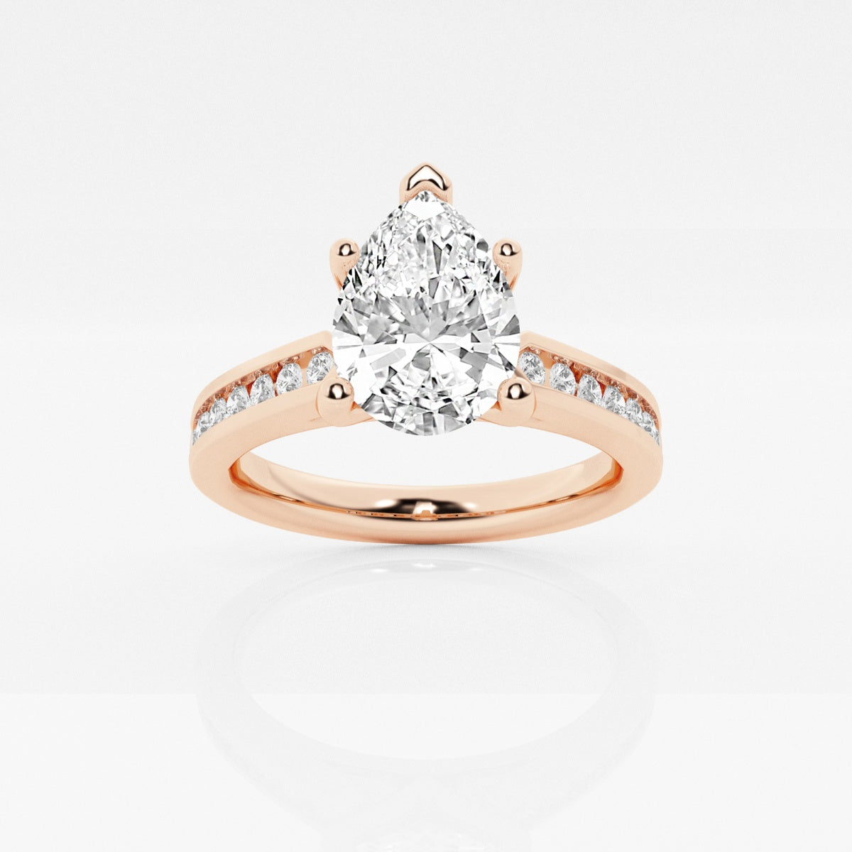 Avery - Channel Set Elegance Engagement Ring