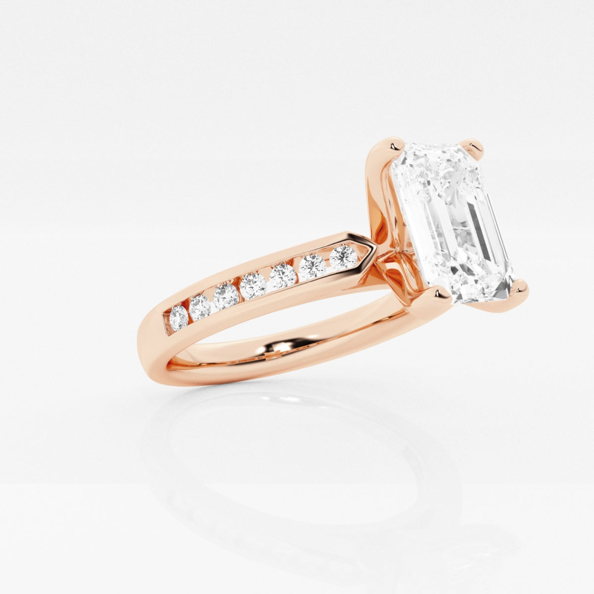 Avery - Channel Set Elegance Engagement Ring