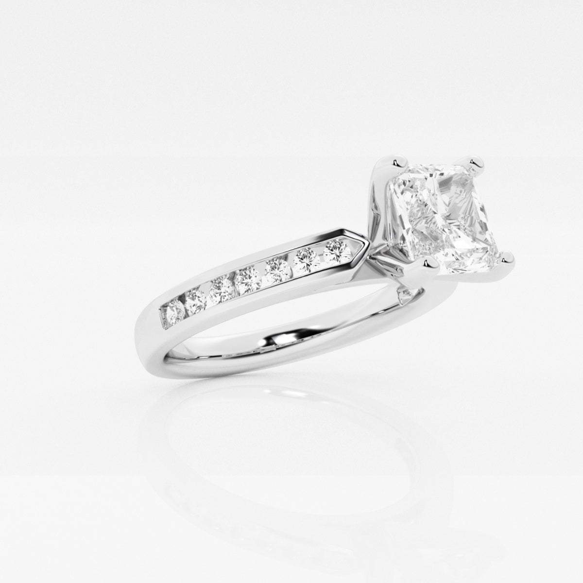 Avery - Channel Set Elegance Engagement Ring