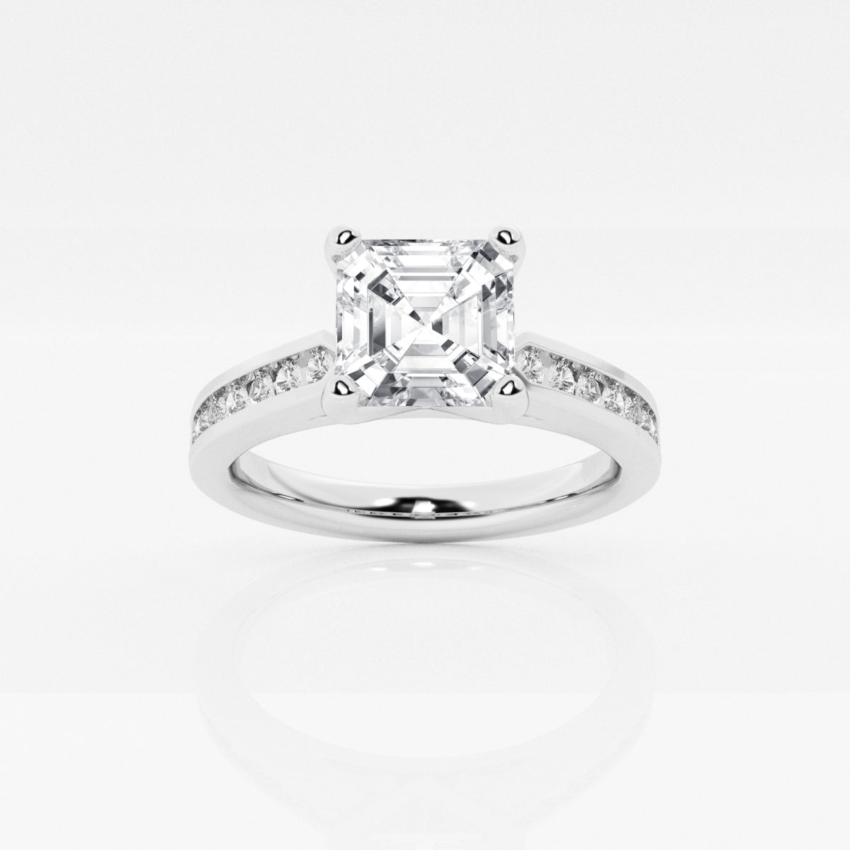 Avery - Channel Set Elegance Engagement Ring