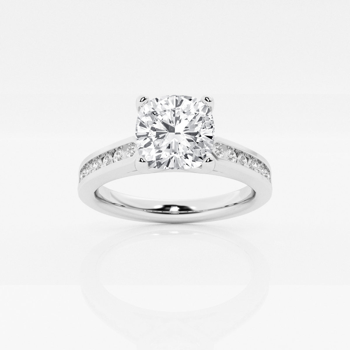 Avery - Channel Set Elegance Engagement Ring