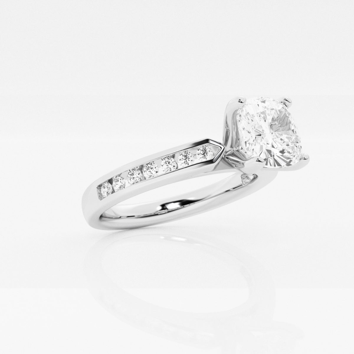 Avery - Channel Set Elegance Engagement Ring