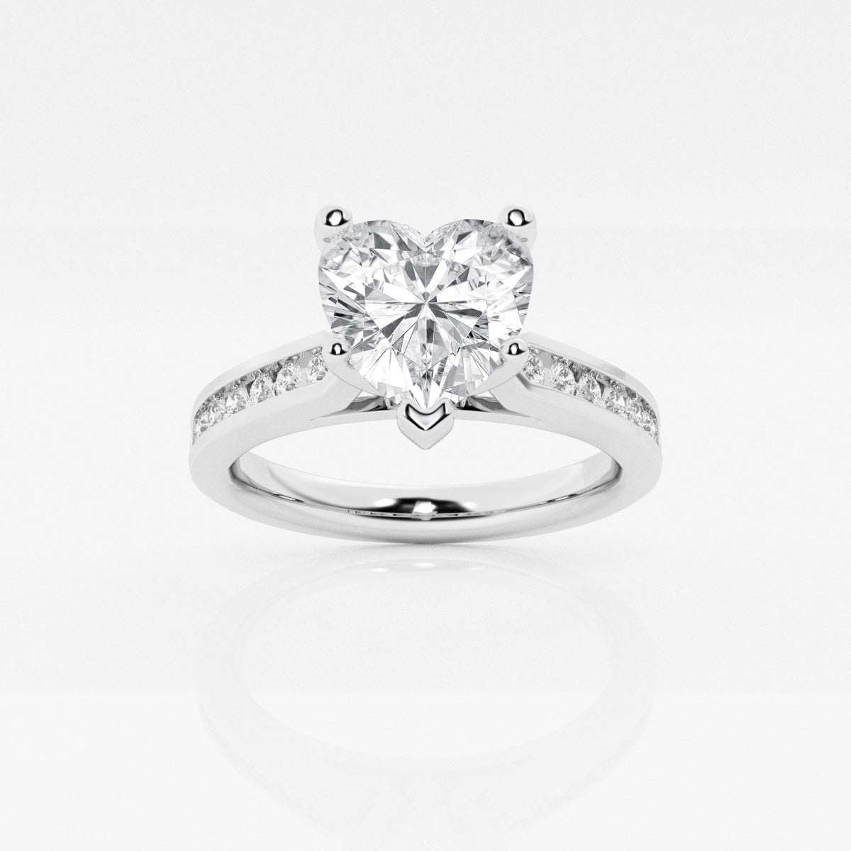 Avery - Channel Set Elegance Engagement Ring