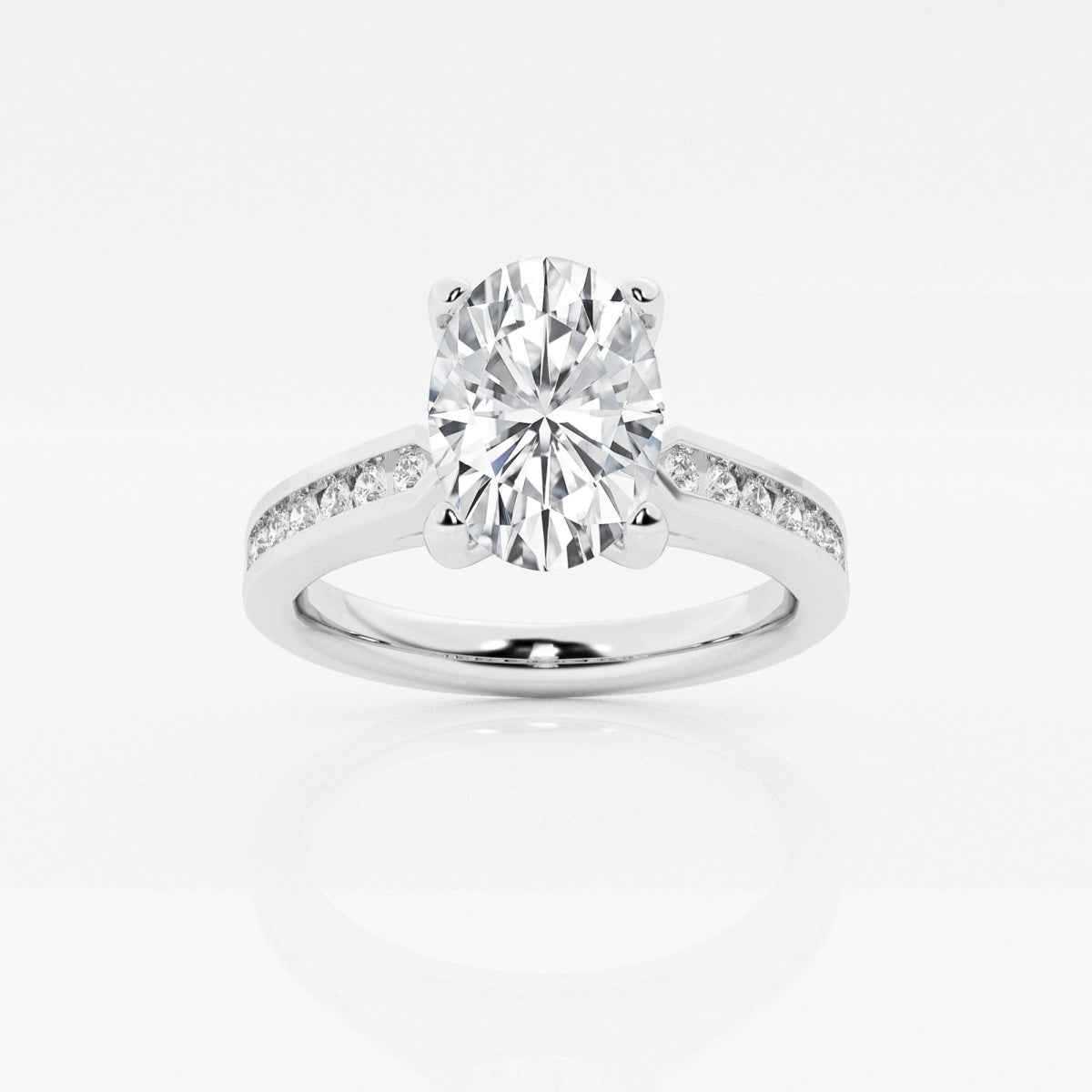 Avery - Channel Set Elegance Engagement Ring