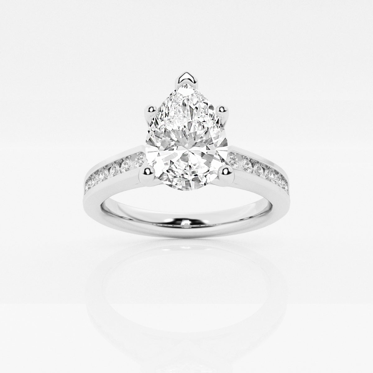 Avery - Channel Set Elegance Engagement Ring