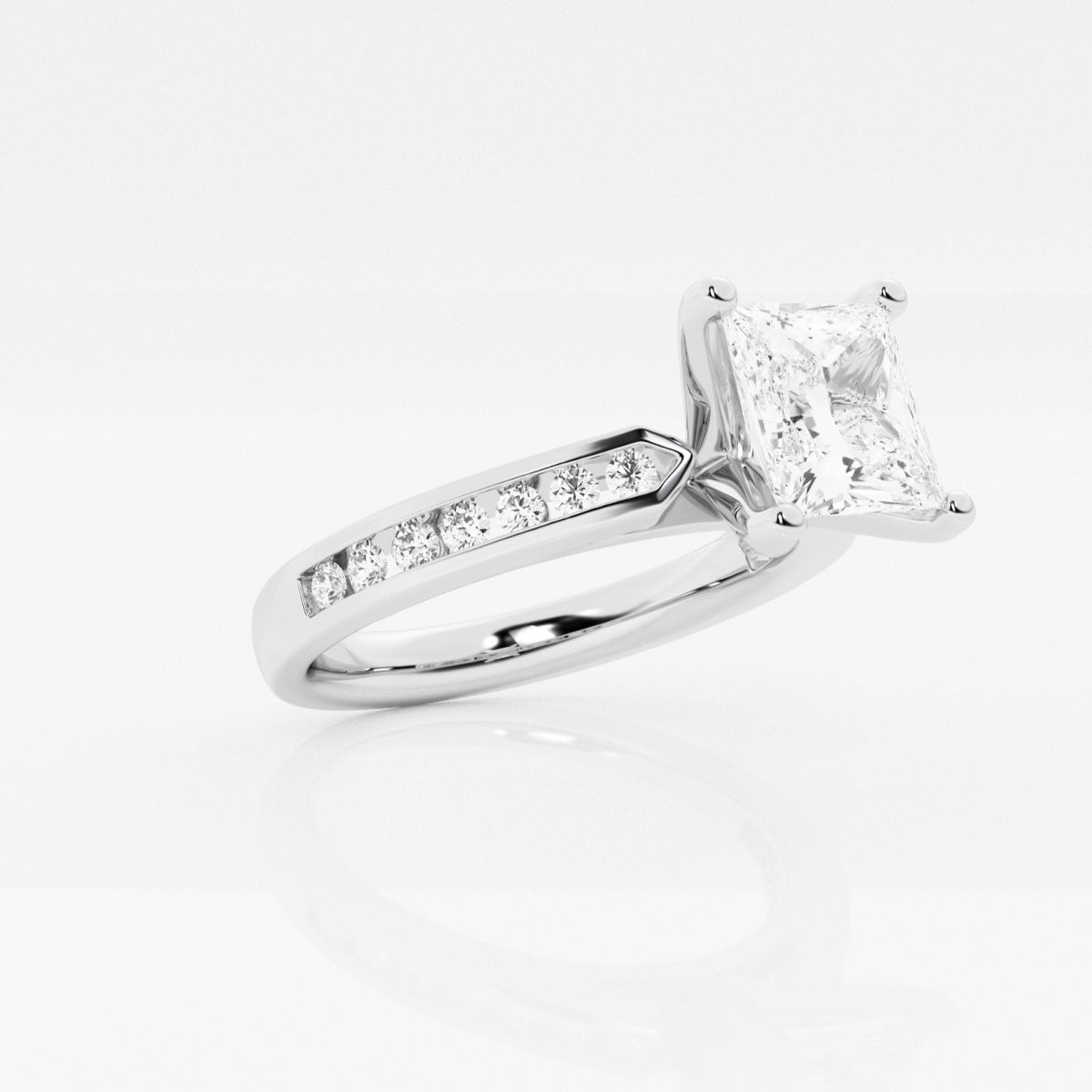 Avery - Channel Set Elegance Engagement Ring