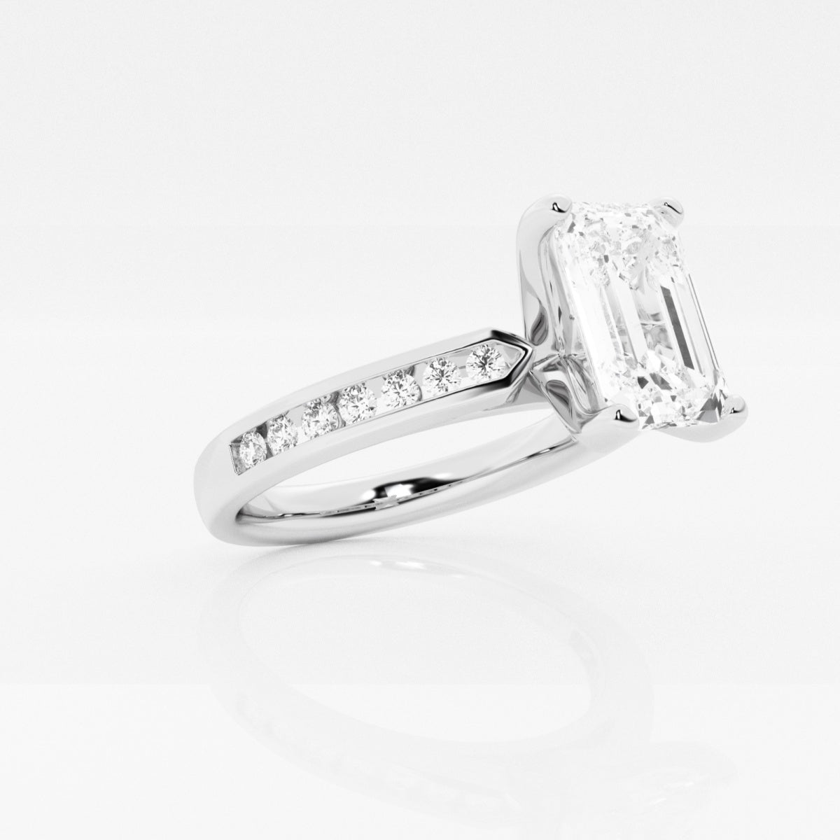 Avery - Channel Set Elegance Engagement Ring