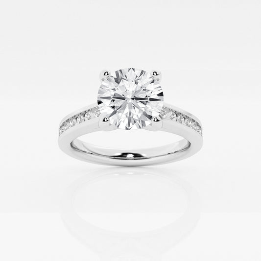 Avery - Channel Set Elegance Engagement Ring