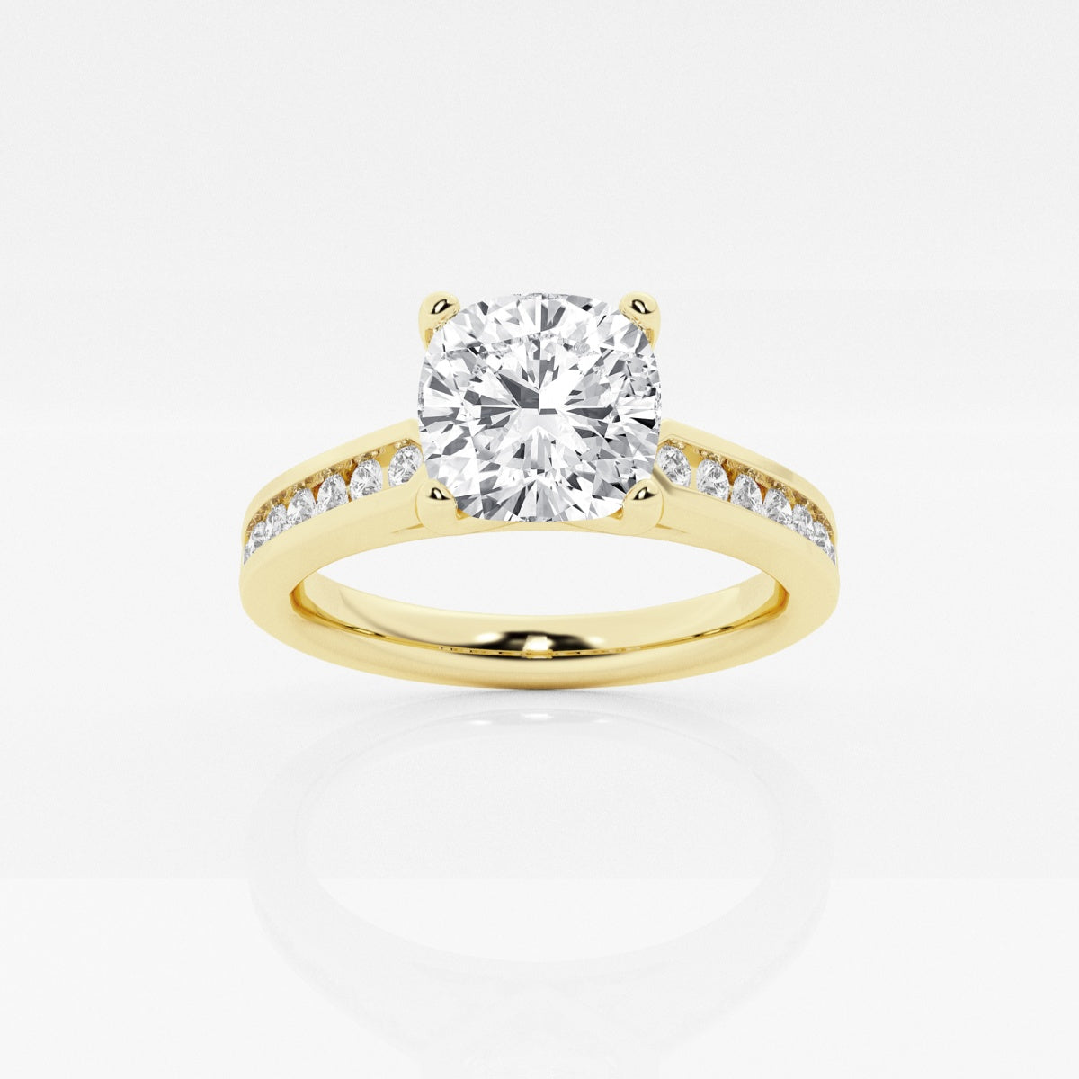 Avery - Channel Set Elegance Engagement Ring