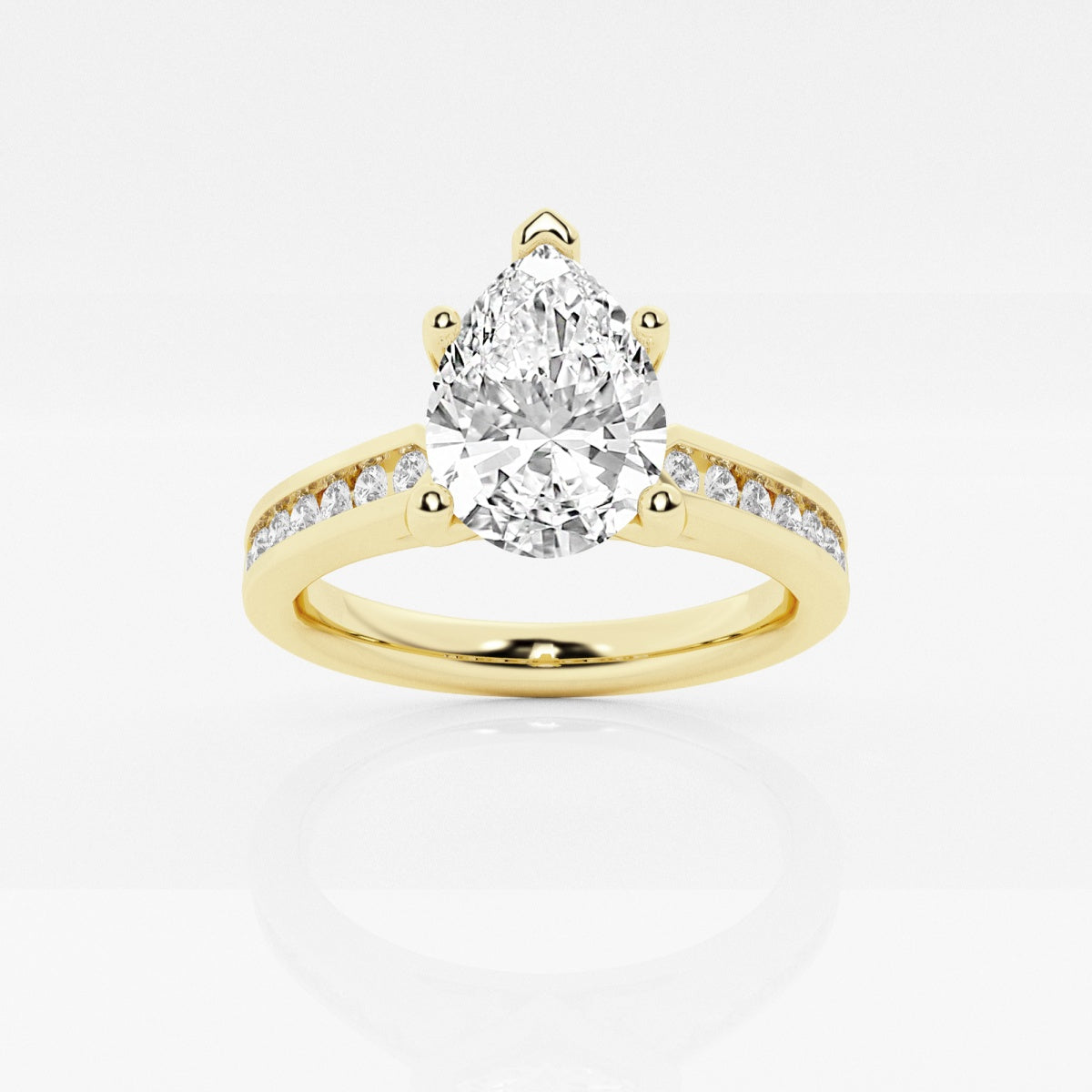 Avery - Channel Set Elegance Engagement Ring