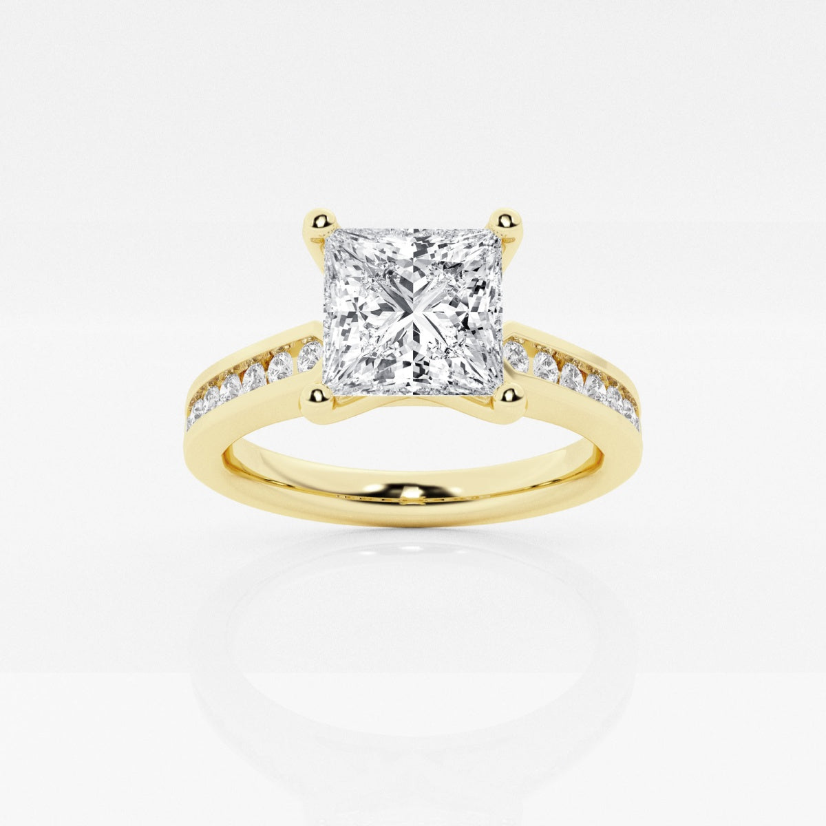 Avery - Channel Set Elegance Engagement Ring