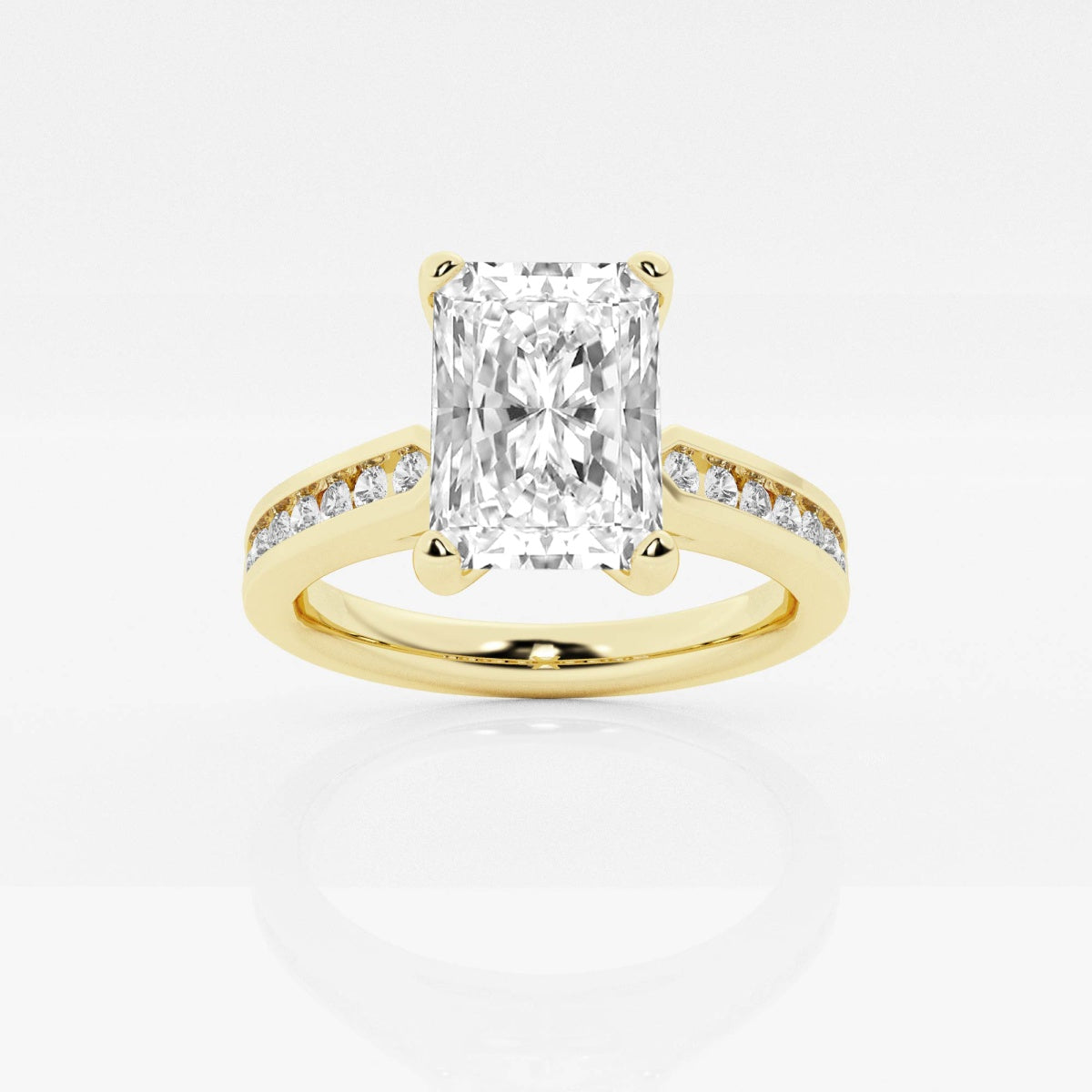 Avery - Channel Set Elegance Engagement Ring