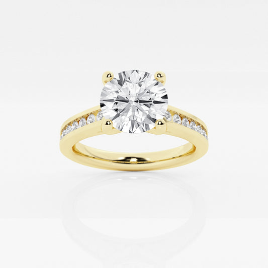 Avery - Channel Set Elegance Engagement Ring