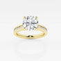 Avery - Channel Set Elegance Engagement Ring