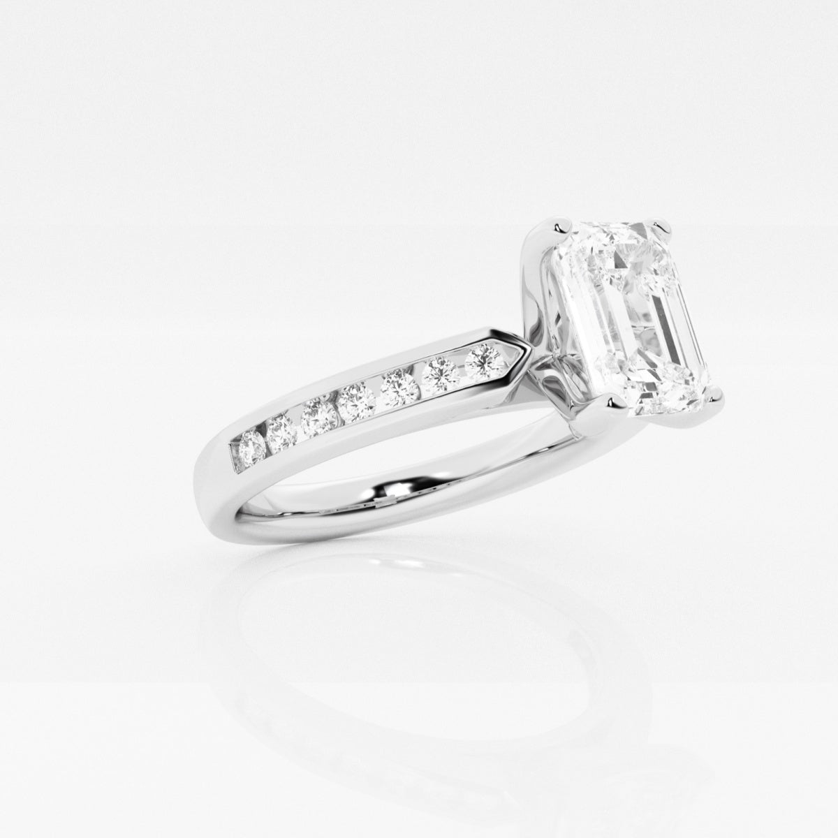 Avery - Channel Set Elegance Engagement Ring