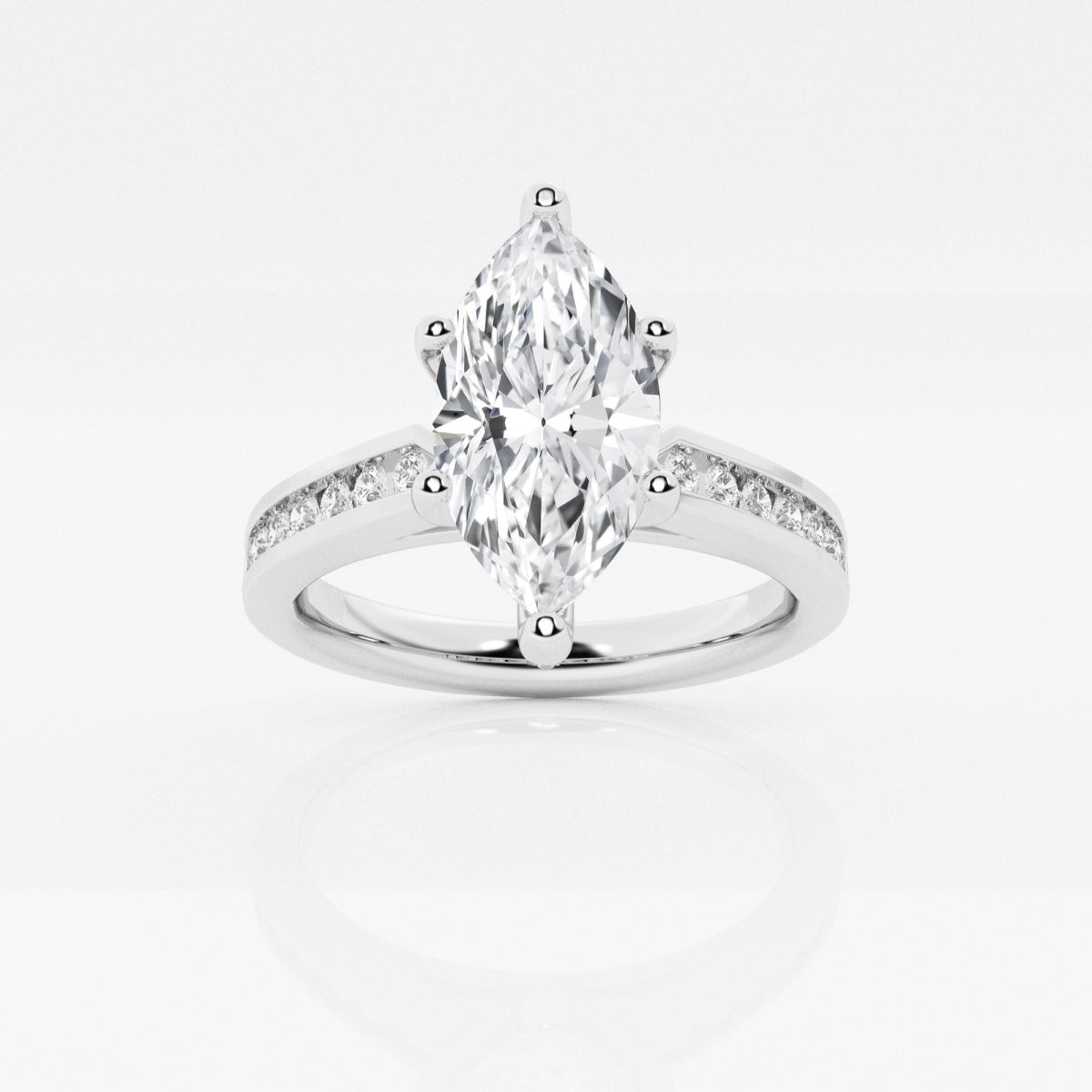 Avery - Channel Set Elegance Engagement Ring