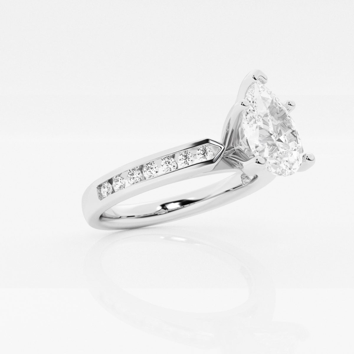 Avery - Channel Set Elegance Engagement Ring