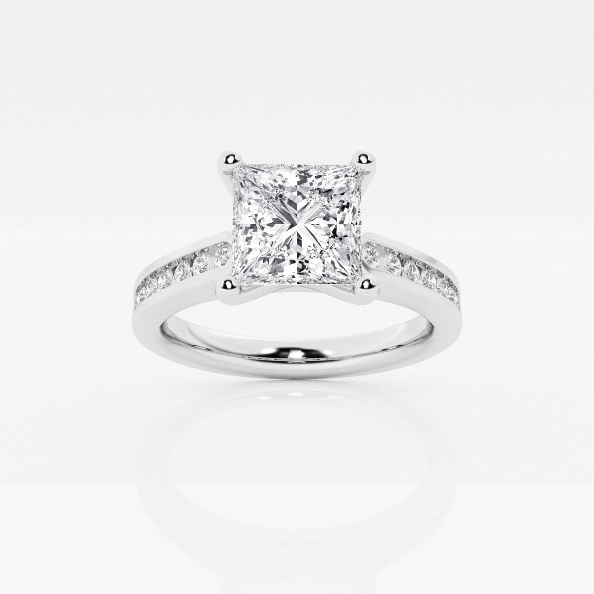 Avery - Channel Set Elegance Engagement Ring