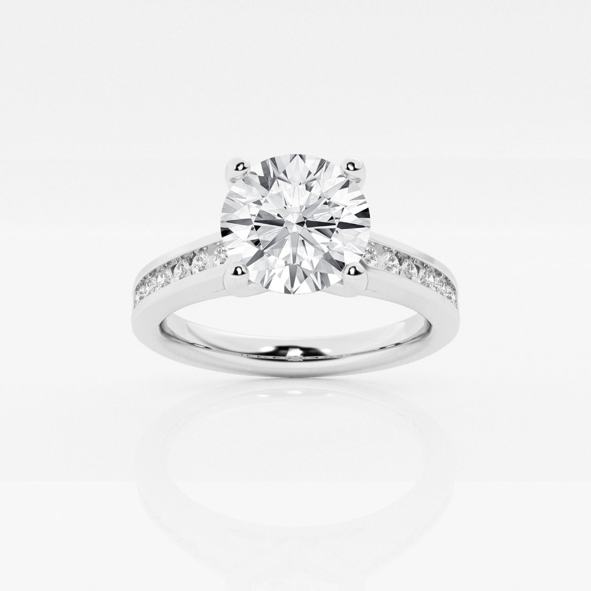 Avery - Channel Set Elegance Engagement Ring