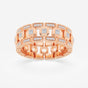 Nathan - Contemporary Wedding Style Rings