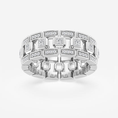 Nathan - Contemporary Wedding Style Rings