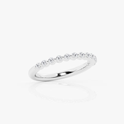 Luna - Floating Design Wedding Ring