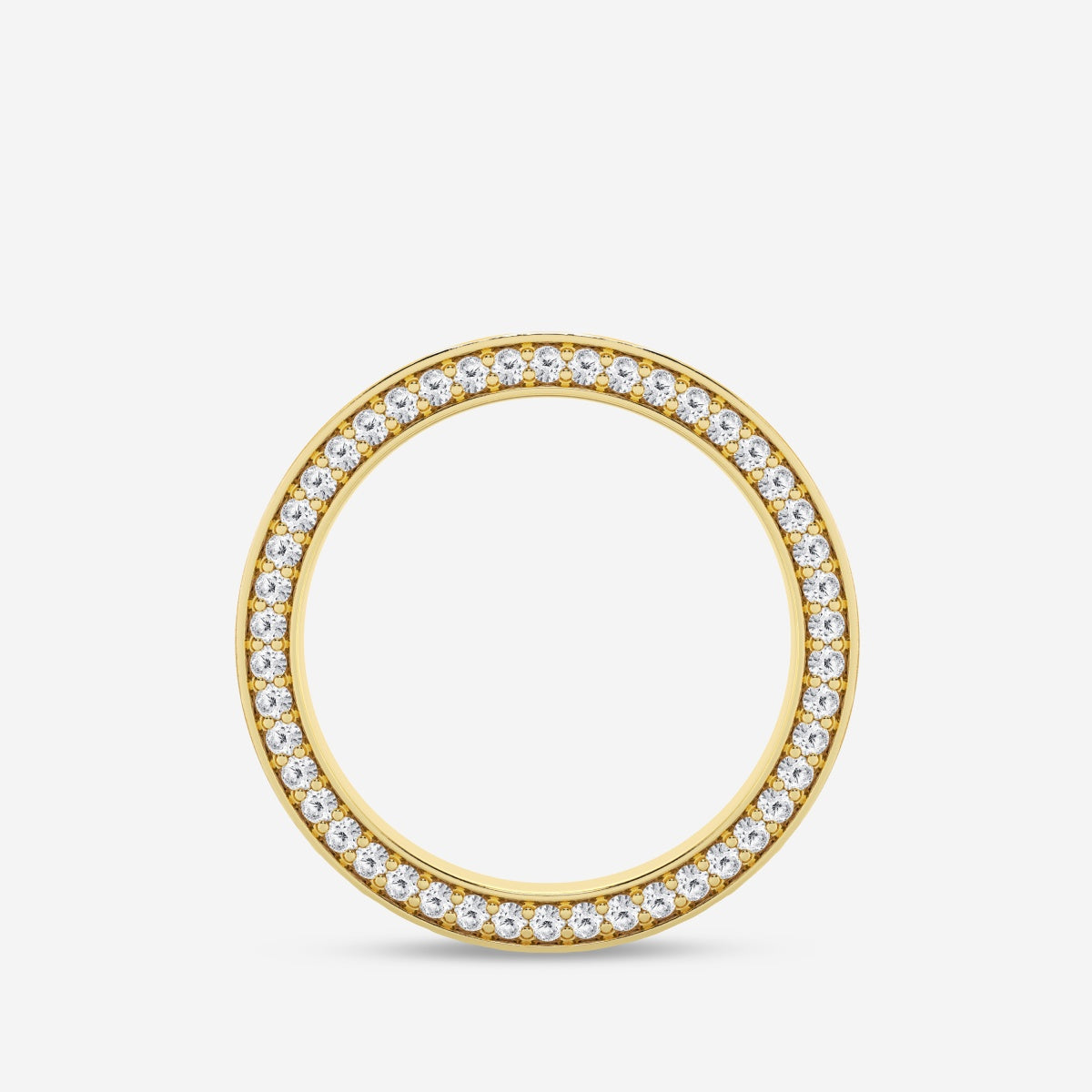 Benjamin - Flat Satin Eternity Design Rings