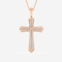 Caleb - Double-Row Cross Design Necklaces